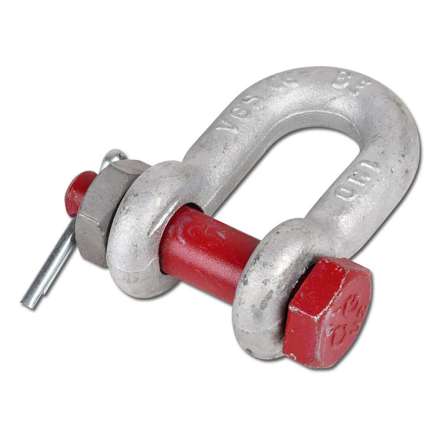 Schackel fzv med bult &amp; splint 1/2